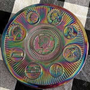 MCM Kennedy Half Dollar Commemorative Plate